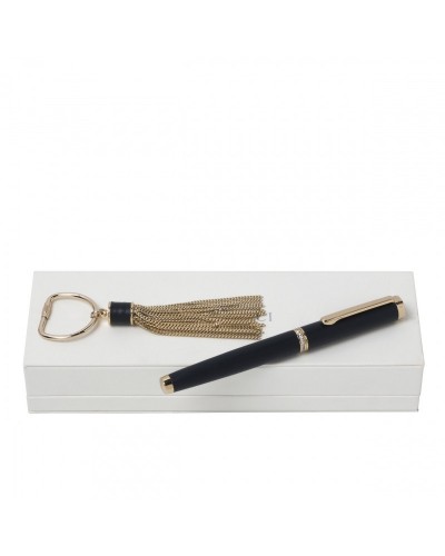 Parure Nina Ricci (stylo roller & porte-clefs)