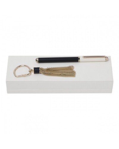 Parure Nina Ricci (stylo roller & porte-clefs)