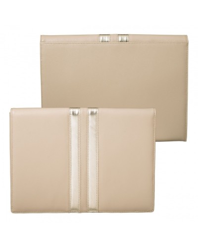 Etui pour iPad Sienna Nude & Gold