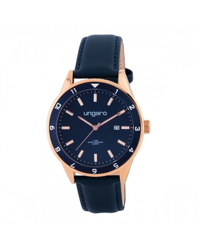 Montre dateur Leone Navy