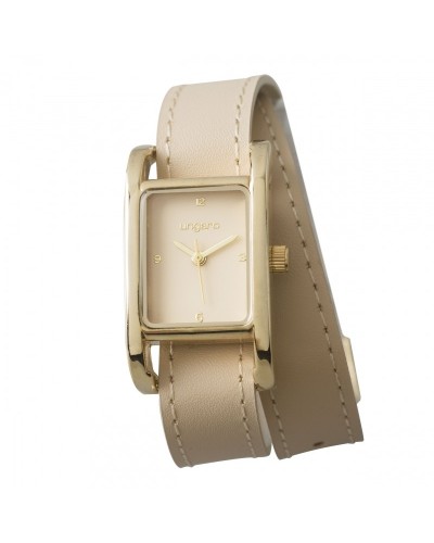 Montre Sienna Nude & Gold