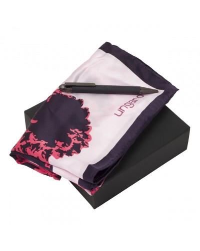 Parure Ungaro (stylo bille & foulard soie)