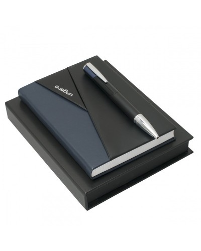 Parure Lapo Dark Blue (stylo bille & carnet A6)