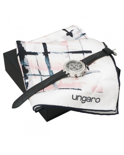 Parure Ungaro (montre & foulard soie)