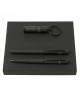 Parure Ribbon Black (stylo bille, stylo roller & clé usb)