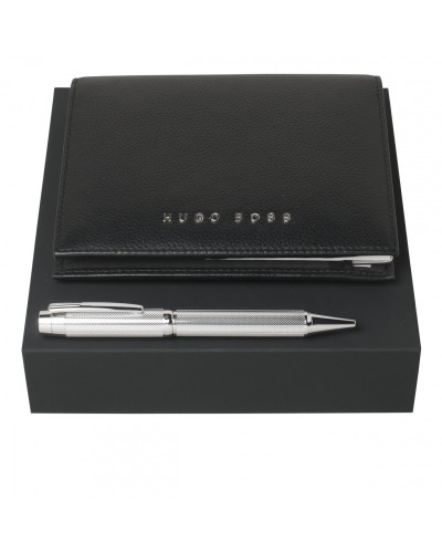 Parure HUGO BOSS (stylo bille & écritoire A6)