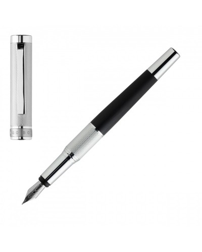 Stylo plume Dual Chrome/ Black