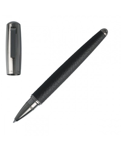 Stylo roller Pure Leather Black