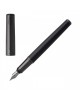 Stylo plume Minimal Dark Chrome