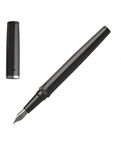 Stylo plume Gear Metal Dark Chrome