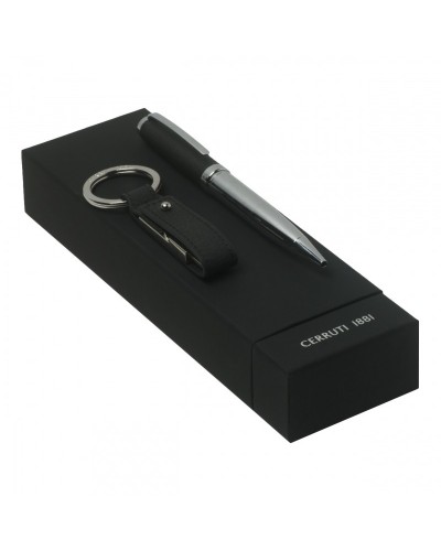 Parure Hamilton Black (stylo bille & clé usb)