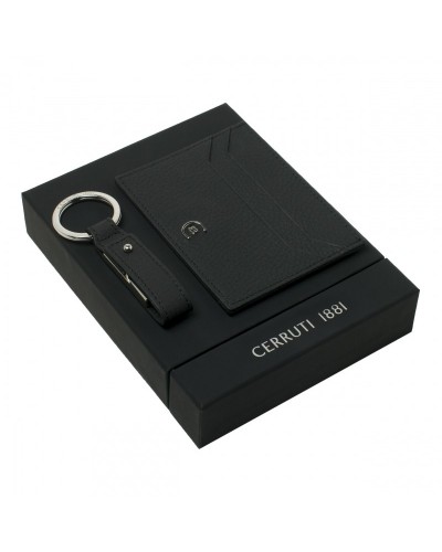 Parure Hamilton Black (porte-cartes & clé usb)