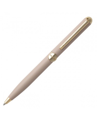 Stylo bille Médaillon Taupe