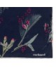 Foulard soie Iris Navy