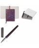 Parure Cacharel Bordeaux (stylo roller & carnet A6)