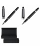 Parure Icon Black (stylo roller & stylo plume)