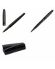 Parure Rhombe Black (stylo bille & stylo roller)