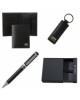 Parure Tycoon (stylo bille, porte-clefs & porte-cartes)