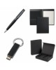 Parure CERRUTI 1881 Black (stylo bille, écritoire A4 & clé usb)