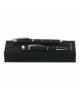 Parure Milton Black (stylo bille & stylo roller)