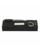 Parure Hamilton Black (stylo bille & porte-clefs)