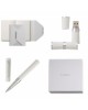 Parure Dune White (stylo roller, carnet A6 & clé usb)