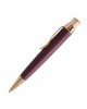 Stylo bille Evidence Leather Burgundy