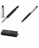 Parure Alceo Black (stylo bille & stylo roller)