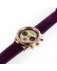 Chronographe Master Rose-Gold Purple Beige Leather-P2S-M-M110